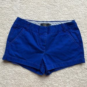 Cotton chino shorts by J. Crew
